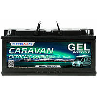 Тяговий гелевий акумулятор Electronicx Caravan 140ah 12v Extreme Edition GelBatterie Німеччина