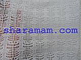 Вовняний жилет білого кольору, ріст 122-128 см, фото 8