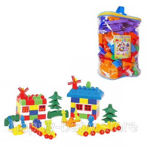 Конструктор "Майстер Блок" №11, 121 деталі, фото 1