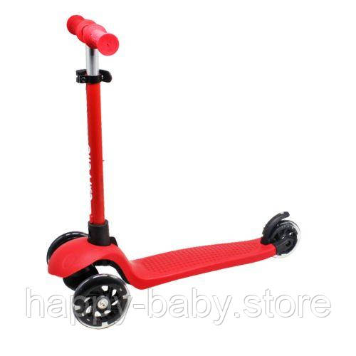 Самокат триколісний "Carrello" (червоний)