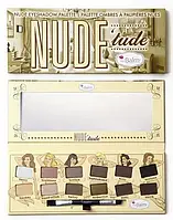 Палетка теней The Balm Nude Tude Naughty Palette, 11.8 гр