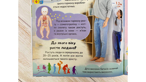Дитяча енциклопедія "Тіло людини. Унікальні факти, цікава інформація про людину" | Пегас, фото 3