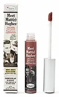 Жидкая матовая помада The Balm Meet Matte Hughes Sincere, 7.4 мл