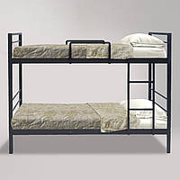 Металлическая двухъярусная кровать лофт Сингл Металл-Дизайн Металлик, 800/900х1900(2000)