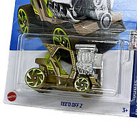 Машинка Хот Вілс 1:64 Tee'd Off 2 колекція HW SPORTS Hot Wheels Mattel HKK44