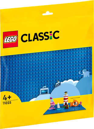 Конструктор Базова пластина синього кольору Lego 11025