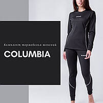 Зимова термобілизна термо-білизна жіноча COLUMBIA флісова якісна жіноча термо одяг теплої білизни + шкарпетки, фото 2