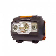 Світлодіодний ліхтарик EUROLAMP налобний 3W чорний (HL-3W(black)ст), фото 3