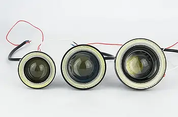 Противотуманки LED с АГ диам 89мм (2шт)