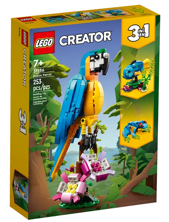 Конструктор Екзотичний папуга Lego 31136, фото 1