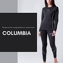 Термобілизна жіноча зимова флісова COLUMBIA термо-білизна якісна флісова тепла білизна найкраща для зими, фото 2
