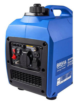 Генератор інверторний бензиновий Brevia GP1200iS 1,2 кВт (ном 1,0 кВт), фото 2