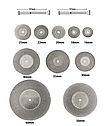 Комплект 10 шт алмазних відрізних дисків діам. 16-60 мм для гравера, дриля, фото 3
