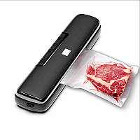 Вакуумный упаковщик VACUUM SEALER AP-12X + переходник для контейнеров + гофрированные пакеты 15 шт.(20х25см)