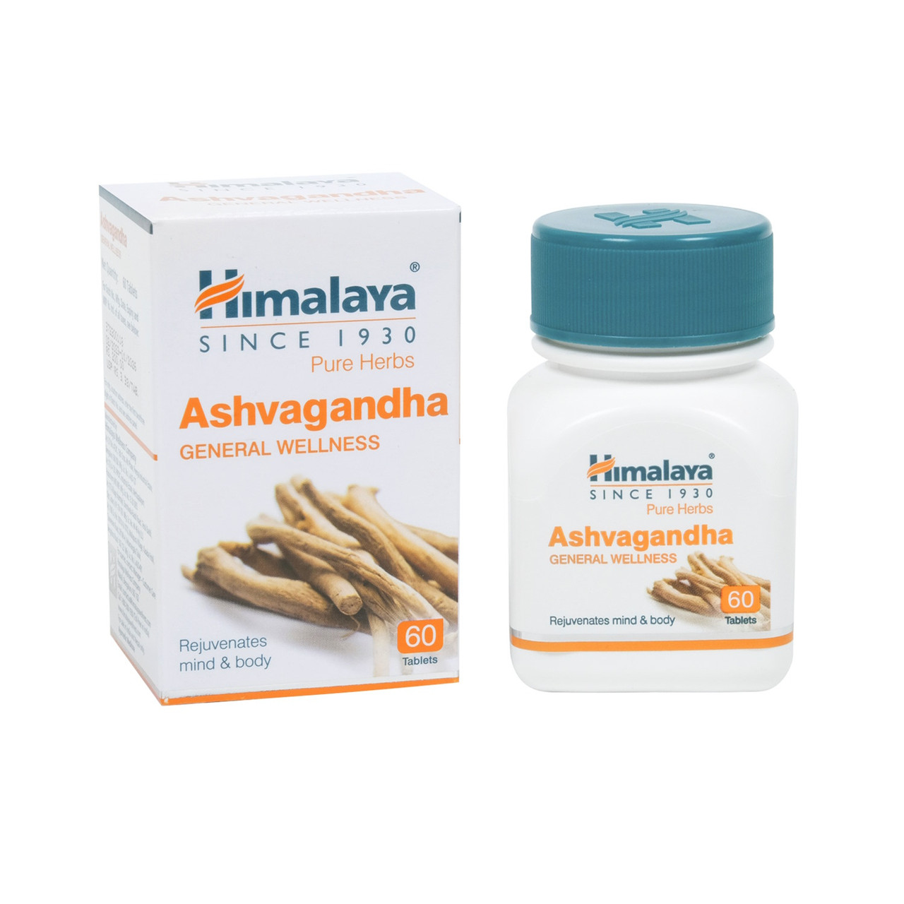 ASHVAGANDHA (60TAB) HIMALAYA, АШВАГАНДА 60ТАБ. ХІМАЛАЯ