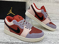 Женские кроссовки низкие Nike Air Jordan 1 Low Найк Джордан Весна Лето Осень Новая колекция. Хорошее качество!