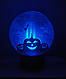 3d-світильник Хелловін Гарбуз, 3д-нічник, кілька підсвіток (на bluetooth), подарунок декор, фото 2