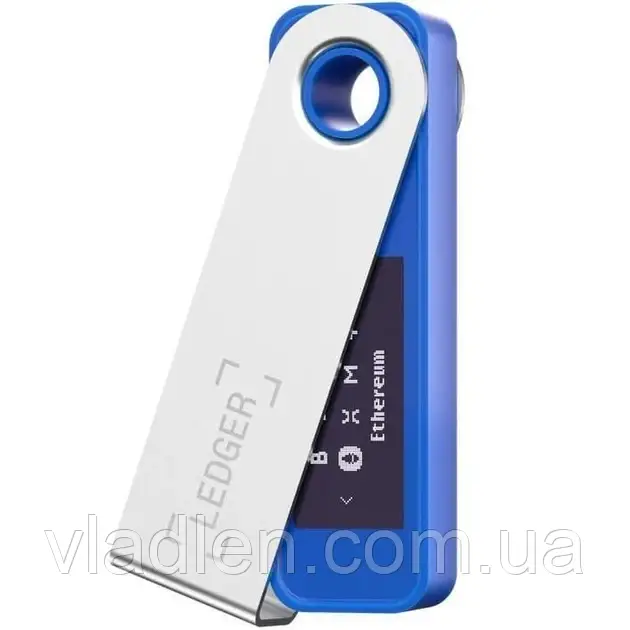 Холодний гаманець для криптовалют Ledger Nano S Plus Deepsea Blue