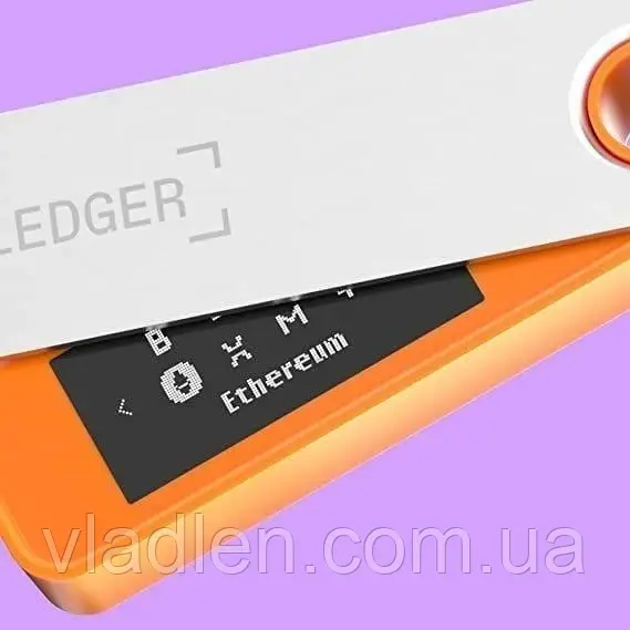 Холодный кошелек для криптовалют Ledger Nano S Plus Orange BTC - фото 4 - id-p1968132170