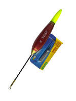 Поплавок светящийся 3g WEIDA 13см для рыбалки светодиодный LED (красный)