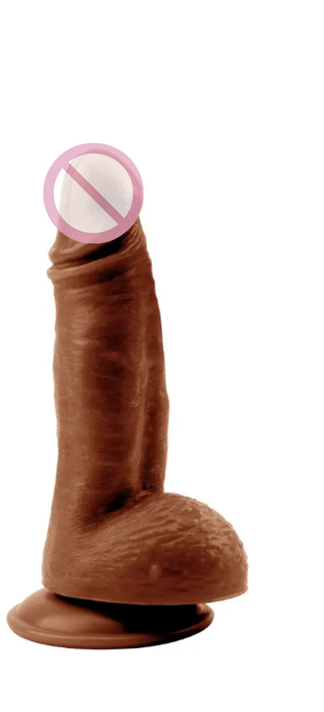 Фалоїмітатор реалістичний Chisa Mighty Ravage Penis Brown 20 cm,*4.3cm