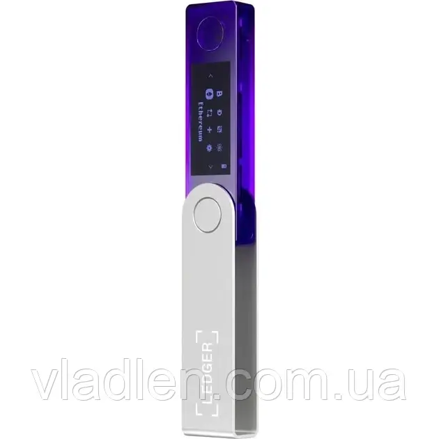 Холодный кошелек для криптовалют Ledger Nano X Cosmic Purple - фото 4 - id-p1968129892