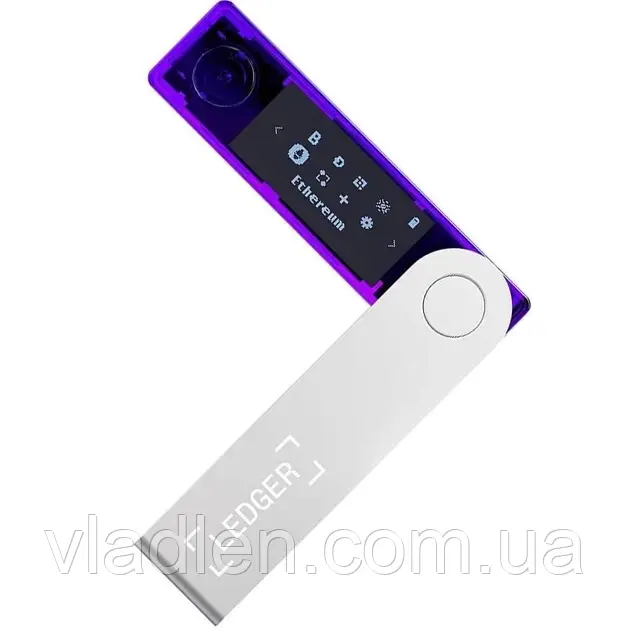 Холодный кошелек для криптовалют Ledger Nano X Cosmic Purple - фото 5 - id-p1968129892