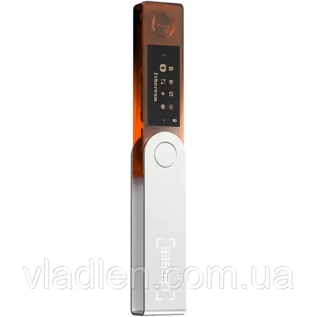 Холодный кошелек для криптовалют Ledger Nano X Blazing Orange - фото 2 - id-p1968129893