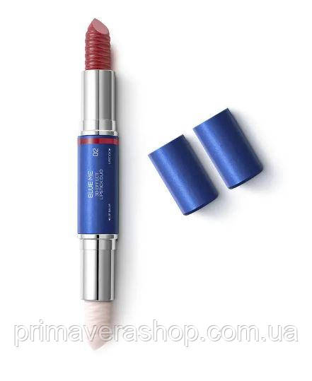 Kiko Milano Blue Me 3d Effect Lipstick Duo Помада з 3д ефектом 02