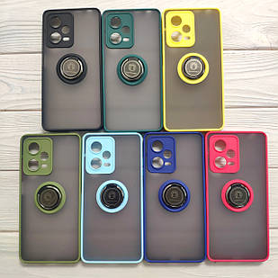 Чохол Armor Ring для Xiaomi Redmi Note 12 Pro 5G Протиударний з кільцем (різні кольори)