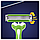 Станок Gillette Blue 3 Sensitive (12) одноразовий, фото 8