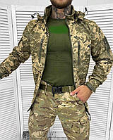 Осенняя тактическая куртка Softshell, Тактическая армейская курточка, Штурмовая куртка пиксель, XXL
