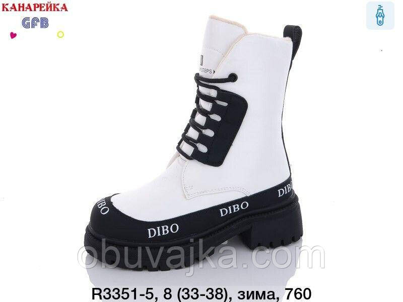 Зимове взуття оптом Зимові черевики для дітей від фірми GFB (33-38)