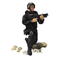 Іграшковий солдат Swat 12 Action Figure Black, фото 4