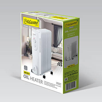 Масляний обігрівач МР-951-11 Кількість секцій – 11