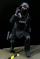 Іграшковий солдат Swat 12 Action Figure Black, фото 3