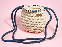 Оригинальная плетеная  сумка Макраме