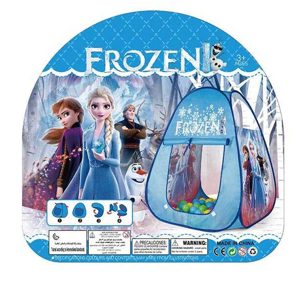 Дитячий ігровий намет будиночок «Frozen» Льодяне сердце 72 х 72 х 94 см, в сумці (888-031)