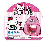 Дитячий ігровий намет будиночок «Hello Kitty» 72 х 72 х 94 см, в сумці (888-030)