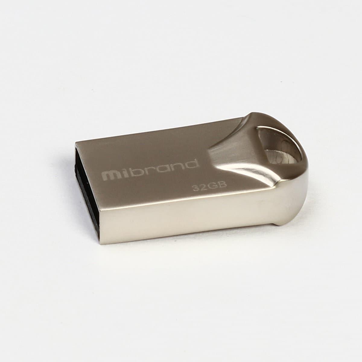 Флешка Mibrand USB 2.0 Hawk 32Gb Silver