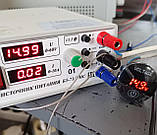 Вольтметр врізний з кнопкою вимкнення та відсотками заряду. Червоний, фото 7