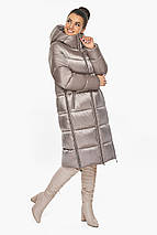Утеплена куртка жіночий колір аметрин модель 55120 50 (L), фото 2