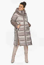 Утеплена куртка жіночий колір аметрин модель 55120 50 (L), фото 3