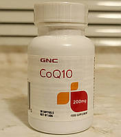 Витамины GNC CoQ-10 200 mg 30 капсул антиоксидант коэнзим ку10 убихинон