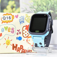 Детские умные часы Smart Baby Watch Q16 цвет: синий