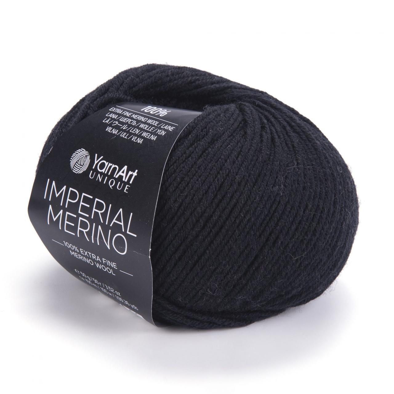 YarnArt Imperial Merino (пряжа Імперіал Меріно) 3301 чорний