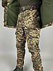 Костюм Гірка на флісі Ultimatum Піксель, військова тактична демісезонна форма, одяг для полювання та риболовлі, фото 4