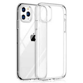 Силіконовий чохол Premium для iPhone 11 Pro Max Прозорий, фото 1