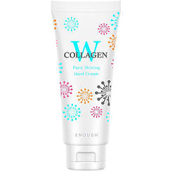 Крем для рук Enough W Collagen Pure Shining