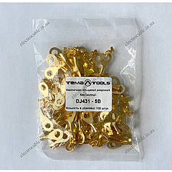 Наконечник 1-1,5мм2 д.5,2мм розрізний DJ431-5B кільцевий без ізоляції